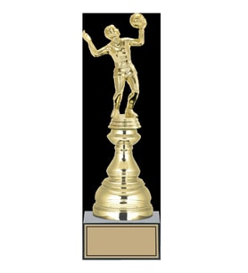ODAK KUPA - Figürlü Kupalar - Voleybol Kadın Figürlü Kupalar FG-023 B - 31 cm