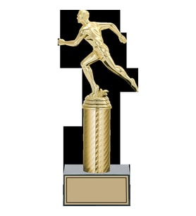 ODAK KUPA - Figürlü Kupalar - Atletizm Erkek Figürlü Kupalar FG-007 B - 28 cm