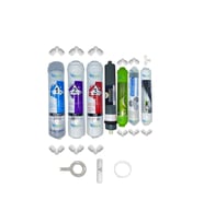 PWS Kapalı Kasa Su Arıtma   STD 7li Platinium mebran Alkali+şeffaf mineral+gümüş iyon tatlandırıcı