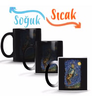 Van Gogh Never Saw Sihirli Kupa Bardak Porselen