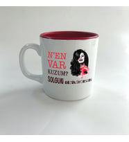 Nen Var Kuzum? Baskılı Kırmızı Multi Kupa