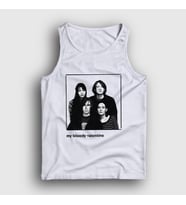 Presmono Unisex Beyaz Band My Bloody Valentine Atlet 463447tt