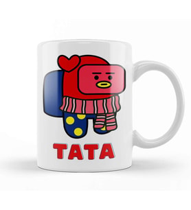 Bts Among Us Bt21 Tata 01 Kupa Bardak Porselen