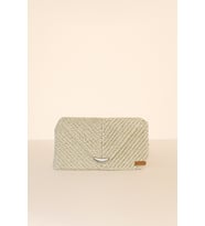 Ivory Clutch Örgü El Çantası (Astarlı)