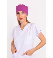 Açık Mor Renk Doktor Hemşire Hastane Aşçı Medikal Cerrahi Bone