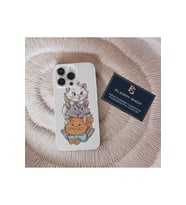 Redmi Note 8 Uyumlu Marie Tatlı Kediler Tasarımlı Şeffaf Kılıf
