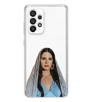 Samsung Galaxy A52 Uyumlu Lana Del Rey Tasarımlı Şeffaf Telefon Kılıfı