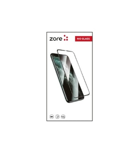 Apple iPhone 8 Uyumlu Zore Rio Glass Cam Ekran Koruyucu (Siyah)