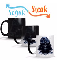 Darth Wars Sihirli Kupa Bardak Porselen