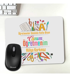 Kişiye Özel Öğretmenlere Özel Mousepad