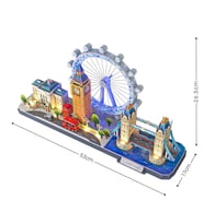 London City Line 3D Puzzle LED Işıklı