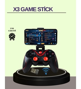 Çift Analog Joystick ve 14 Tuşlu Bluetooth Oyun Kumandası