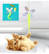 Model Elastik Kendinden Yapışkanlı Kedi Oyun Oltası