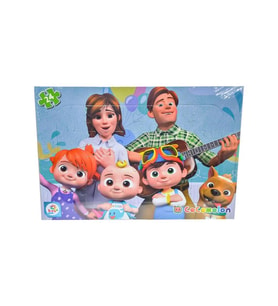 Laço Kids Cocomelon 24 Parça Frame Puzzle Aile CO7794 Cocomelon Çocuk Puzzle