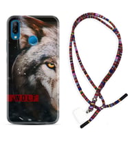 Huawei P20 Lite Mate 10 20 Lite Pro P40 Lite KılıfBoyun Asklı Rasta Silikon Wolf Eyes 1758