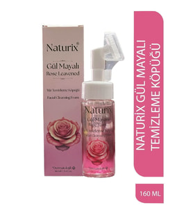 Gül Mayalı Masaj Başlıklı Fırçalı Yüz Temizleme Köpüğü 160 ml