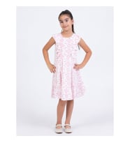 Civil Girls Kız Çocuk Elbise 2-5 Yaş Pembe (Pembe)
