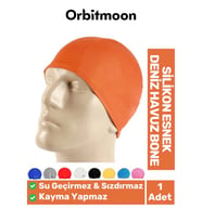 Yeni Seri Kaymaz Su Geçirmez Sızdırmaz Silikon Yüzücü Elastik Yüzme Şapkası Havuz Deniz Bonesi