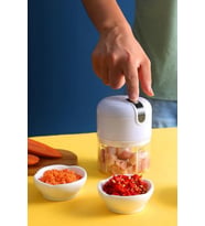 220 - 240 V Mini Uyumlu Elektrikli Blender Gıda Doğrayıcı ve Sebze Yiyecek Hazırlama Mutfak Rondo