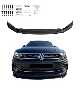 VW Tiguan MK2 R-Line 2015-2020 Ön Lip (Siyah)