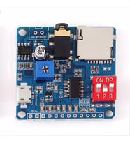 DY-SV5W MP3 Wav Ses Çalma Modülü Class D Amfi 5W 4-8Ohm Hoparlör