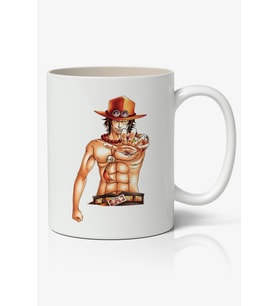 Kişiye Özel One Piece Anime Baskılı Beyaz Kupa Bardak