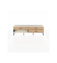 Arges TV Ünitesi 3 Çekmeceli  176x30x51 Antrasit-Aytaşı/Çam