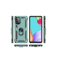 Samsung Galaxy A33 5g Kılıf Sofya Yüzüklü Silikon Kapak - Yeşil