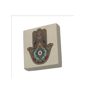 Fatıma’nın Eli Baskılı Taş Magnet 5X5