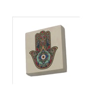 Fatıma’nın Eli Baskılı Taş Magnet 5X5