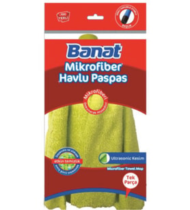 Yumuşak Mikrofiber Havlu Paspas Yedek, Temizlik ve Konfor İçin Ideal