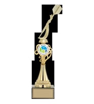 ODAK KUPA - Figürlü Kupalar - Dart Figürlü Kupalar FG-034 A - 41 cm