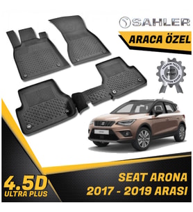Seat Arona Havuzlu Paspas 4,5D Sahler 2017 Sonrası