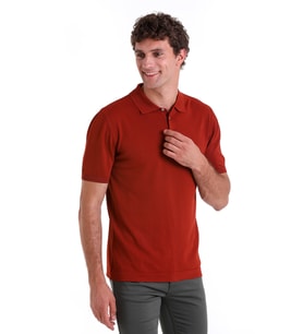 Hatemoğlu Bordo GM 112303 Rayon Polo Yaka Triko T-shırt