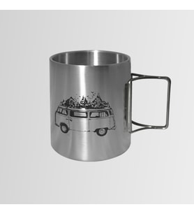 Orcamp Katlanır Saplı Çelik Kupa Karavan