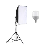 Cazip Shop Video Softbox Sabit Işık Seti Sürekli Işık 50X70 LED Işık