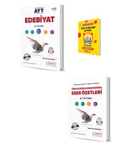 Limit AYT Edebiyat ve Eser Özetleri El Kitabı + Planlama Defteri