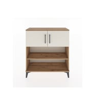 Arges Şifonyer 3 Raflı 2 Kapaklı 88x30x96 Çam-Aytaşı