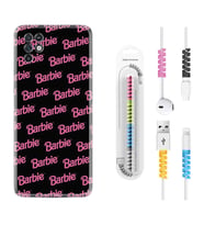 INFINIX Note 11 Pro Note 10 Hot 9 Play Kılıf Kablo Koruma Spiral Silikon Barbie 1404