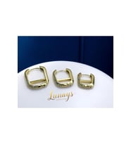 Jevelry Viktorya Model 3 lü Kadın Küpe Seti Gold Renk Küpe