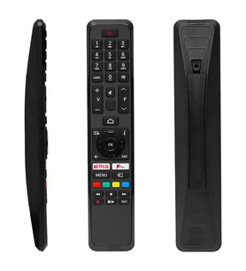 Vestel RC 43161 - 43UA2B - 50UA20 - 55UA6B - 58UA3A - 65UA2B / Toshiba CT-8555 Netflix-Play-Mikrofon Tuşlu Ses Komutsuz Lcd Led Tv Kumanda