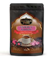 Hacı Halis Efendi Enderun Kahvesi 200 gr Ruby ve Meyvemsi Yumuşak İçimli Gurme Karışım