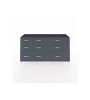 Kronos Konsol 9 Çekmeceli  176x59x99 Aytaşı-Antrasit