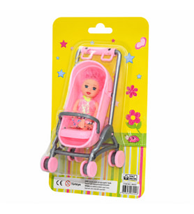 02424 Anlily Pusetli Bebek / Kartela / +3 yaş