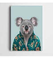 Gömlekli Koala Kanvas Tablo