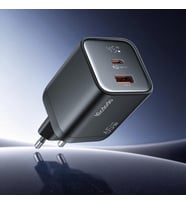 Lexroo CH-8590 YGS 65W Dijital Ekranlı USB-A ve Type-C Hızlı Şarj Adaptörü