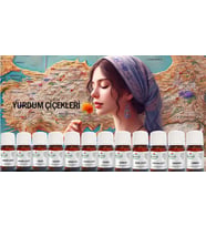 YURDUM ÇİÇEKLERİ ESANS SETİ 10 ML * 12 ADET