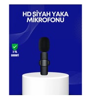 Mey İthalat® Lightning Girişli 2’li Kablosuz Yaka Mikrofonu Çift Kişilik Kayıt