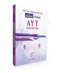 Karekök Yayınları Karekök Sayısal Öğrencileri Için Ayt 6 Lı Denemeleri (Çok Renkli)