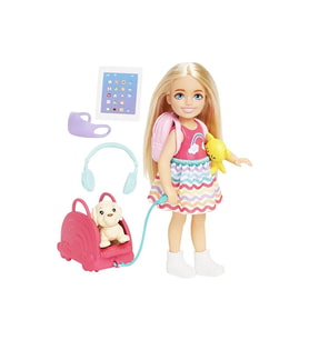 Barbie Seyahatte Chelsea Bebek Ve Aksesuarları Hjy17